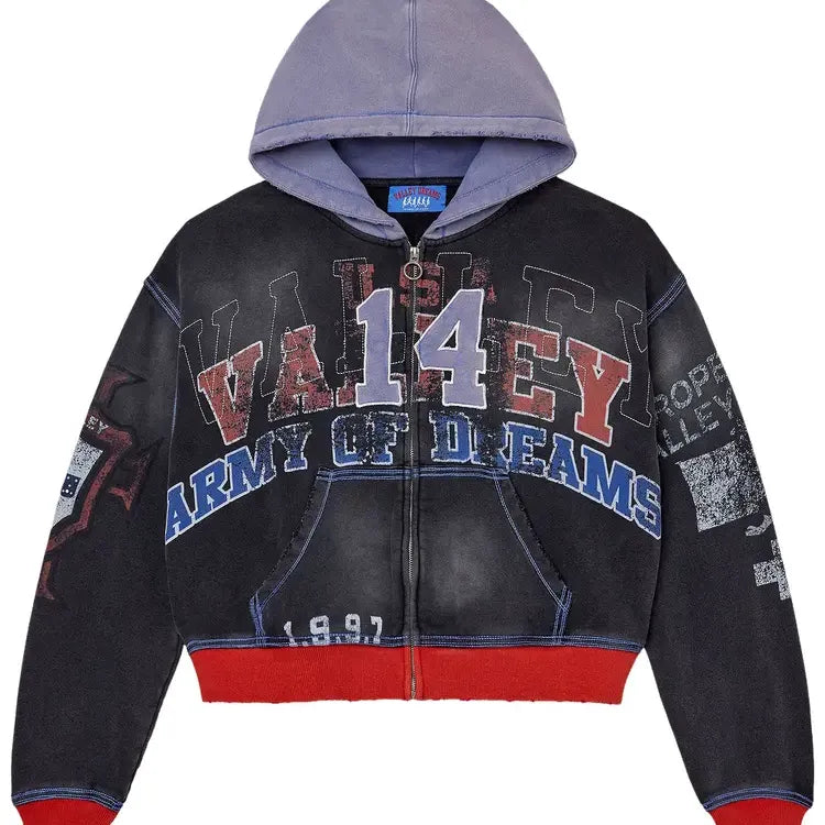 Vale Zip Up Big 14 Black