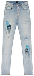 Amiri Jeans MA Drip Light Indigo