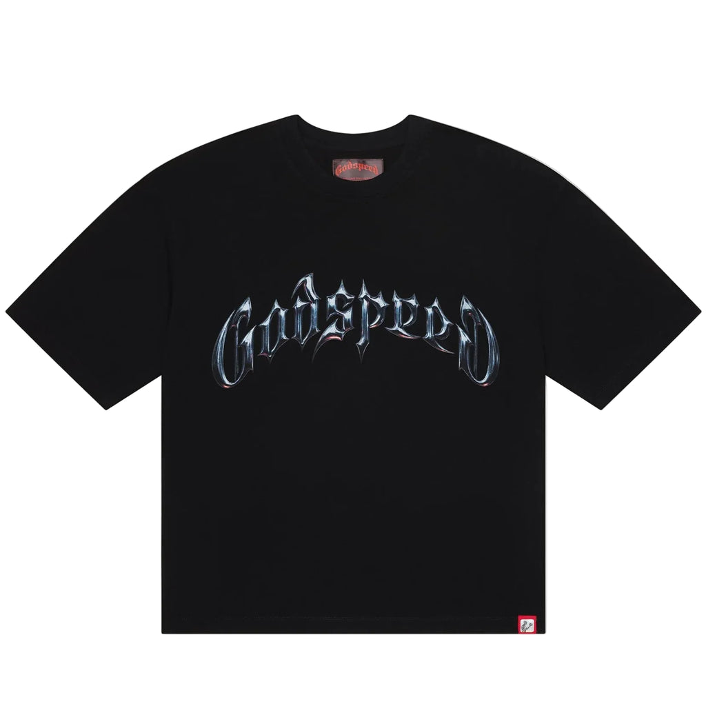 God Speed Tee Symmetrical Logo Black