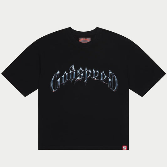 God Speed Tee Symmetrical Logo Black