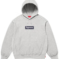 Supreme Box Logo Hoodie Grey/Navy