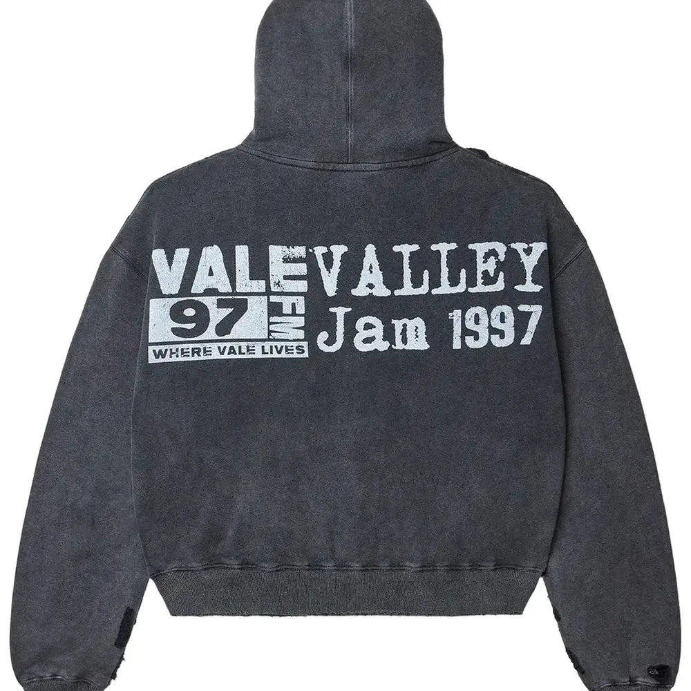 Vale Hoodie Big Chain Black