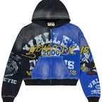 Vale Zip Up Bipolar Black/Blue