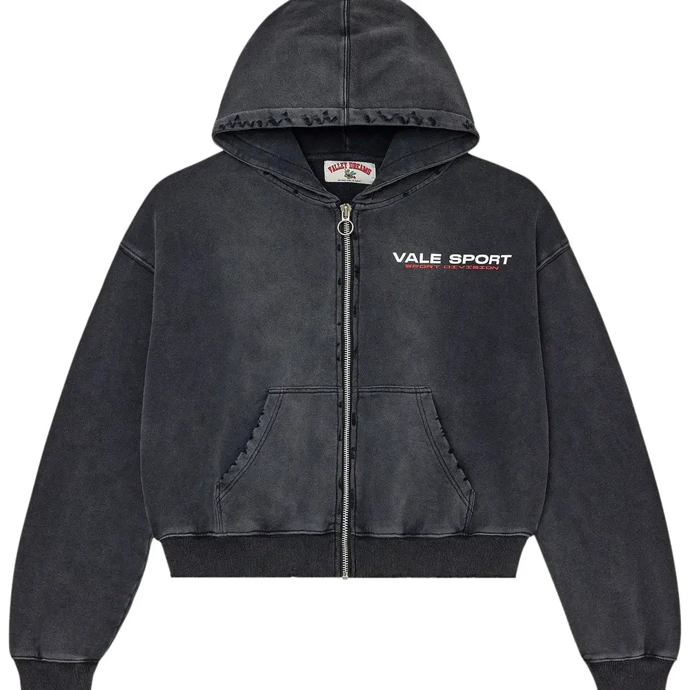 Vale Zip Up Staple Black