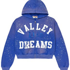 Vale Zip Up Classico Sapphire