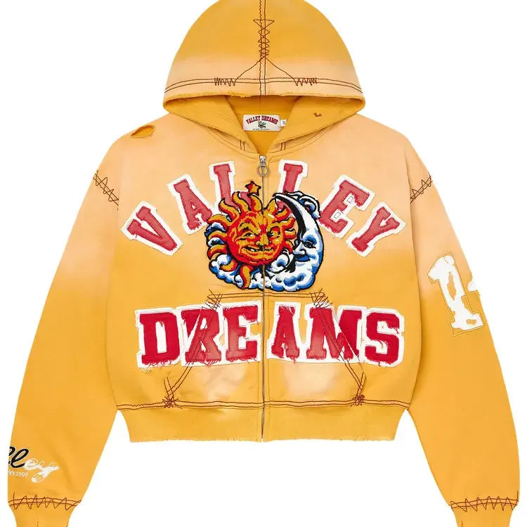 Vale Zip Up Sunny Yellow