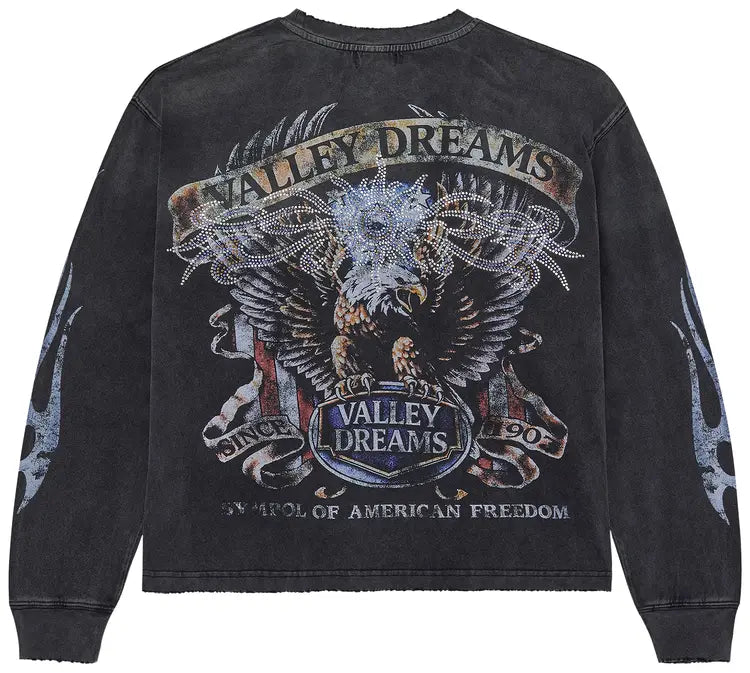 Vale Long Sleeve Valley Bling Black
