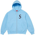Supreme Devil S Logo Zip Up Lt. Blue