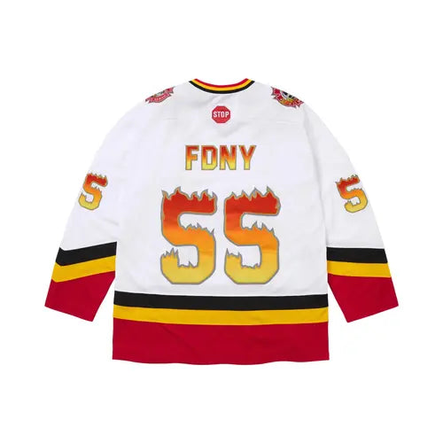 Supreme FDNY Hockey Jersey White