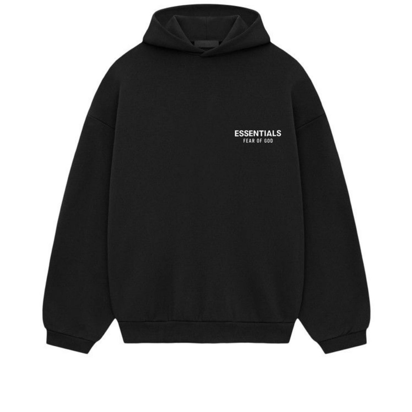 Essentials Hoodie Black/White