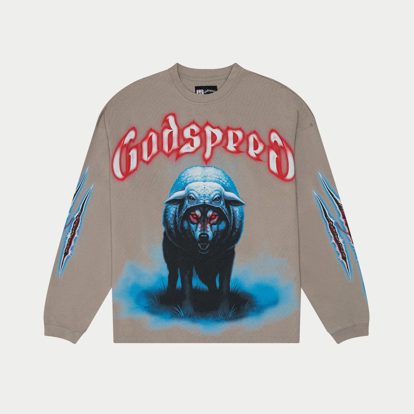 God Speed Long Sleeve WISC Slate Grey
