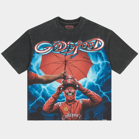 God Speed Tee Supreme Reign Grey