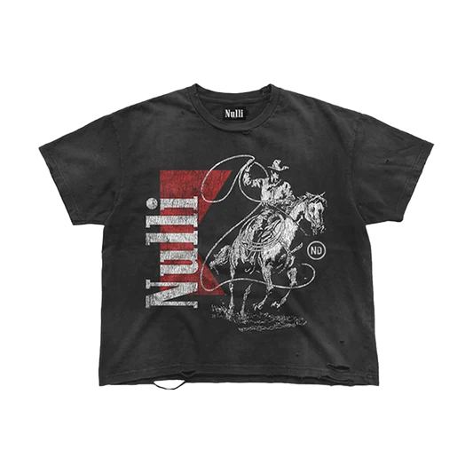 Nulli Cowboy Tee Black