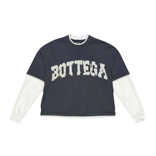Bottega Desires War Long Sleeve Blue