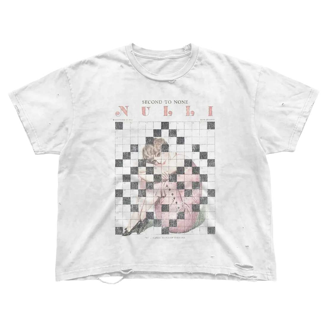 Nulli Puzzle Tee Cream