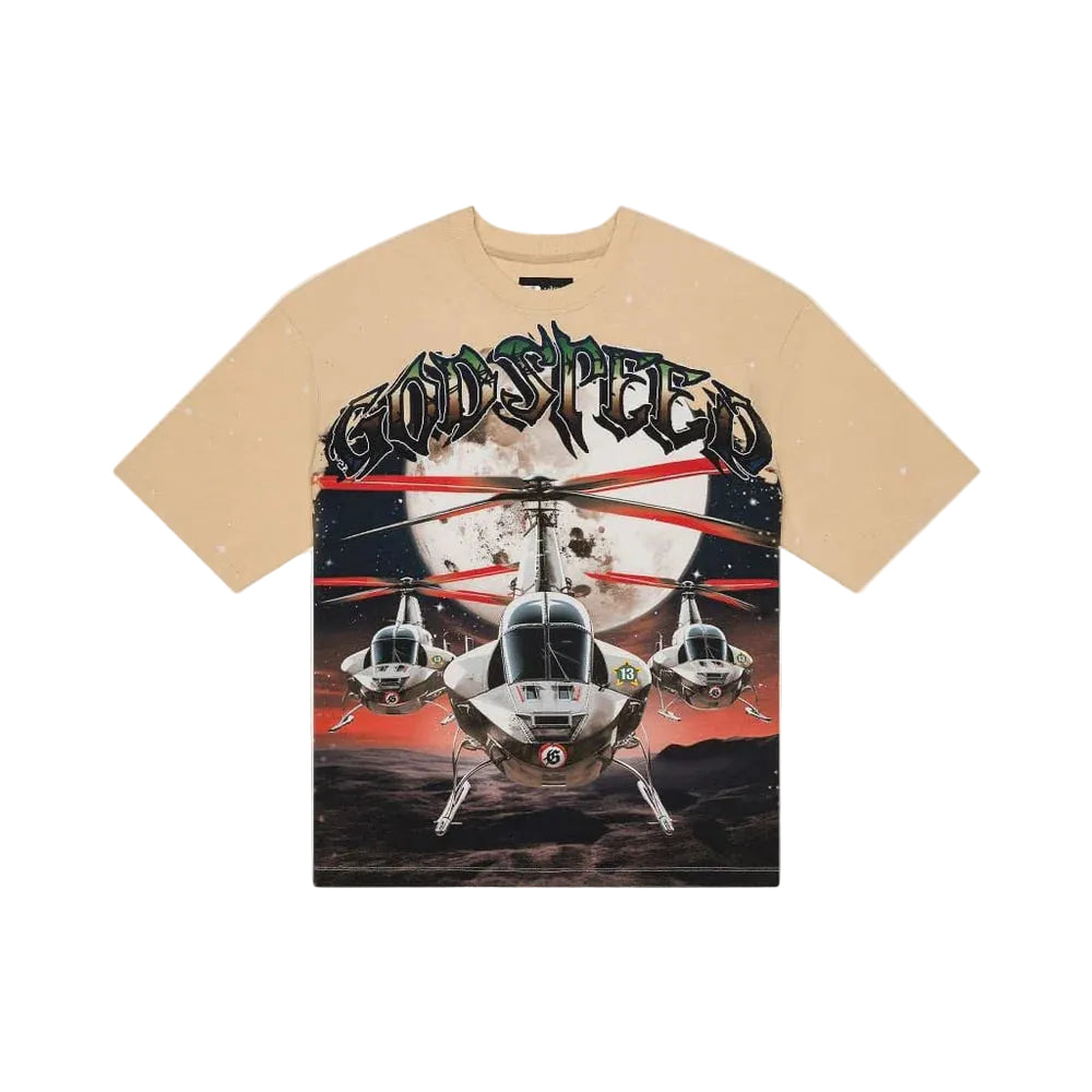 God Speed Air Strike Tee Tan