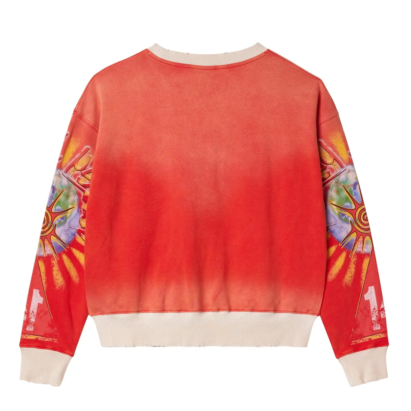 Vale Crewneck High Above The Valley Red