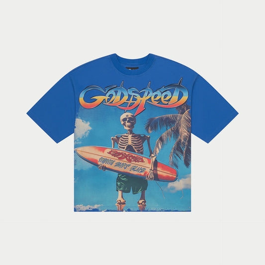 God Speed Tee Miami Surf Club Blue