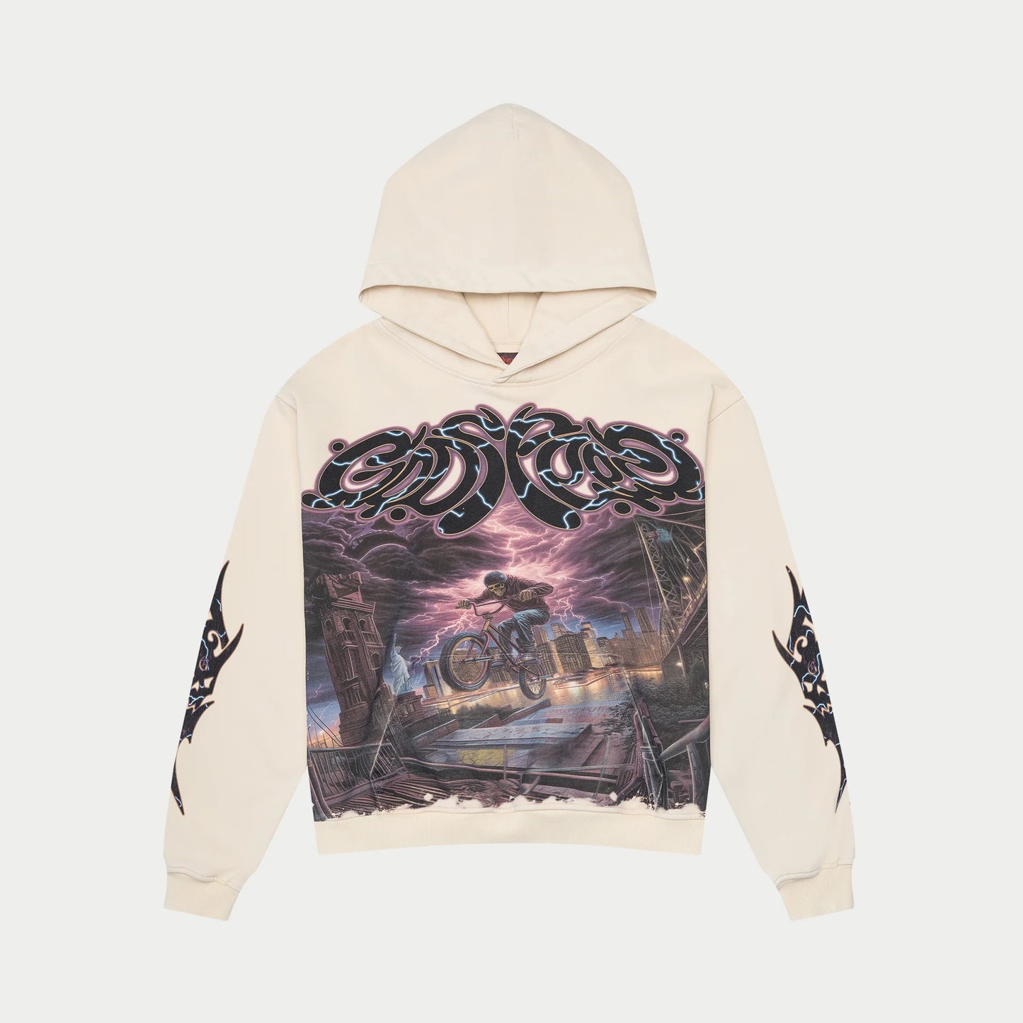 God Speed BMX Hoodie Bone