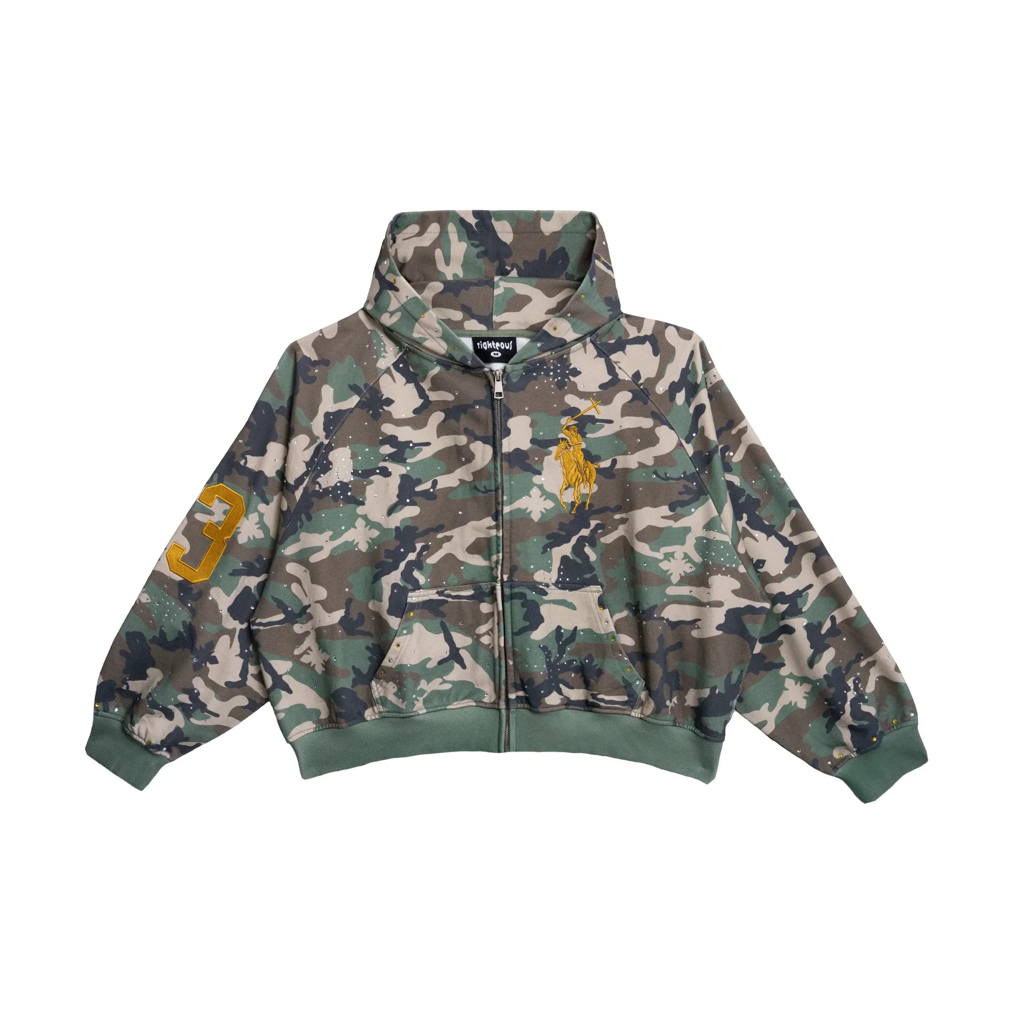 Righteous Shield Of Faith Zip Up Camo