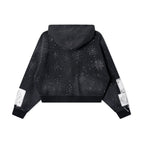 Righteous Divine Canvas Zip Up Black