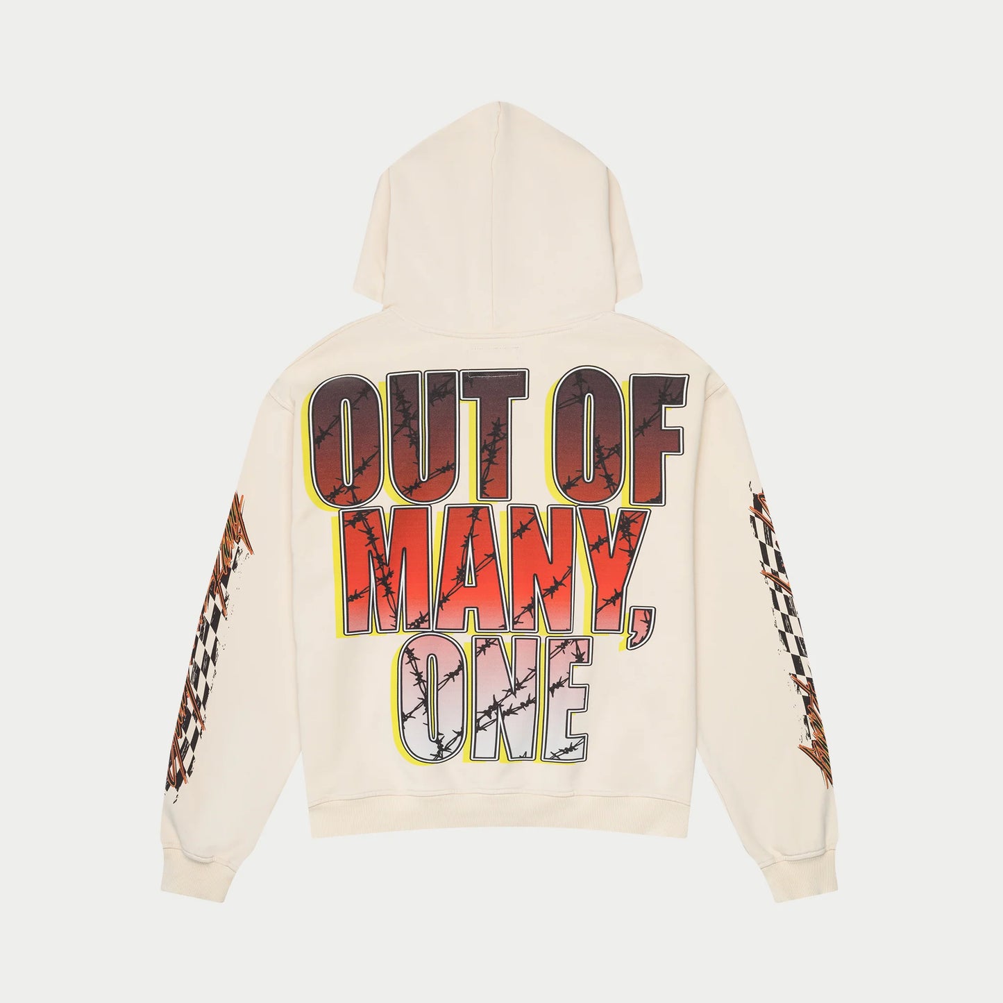 God Speed Motocross Hoodie Bone