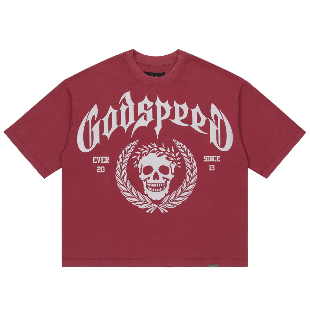 God Speed Tee Victor Crest Red