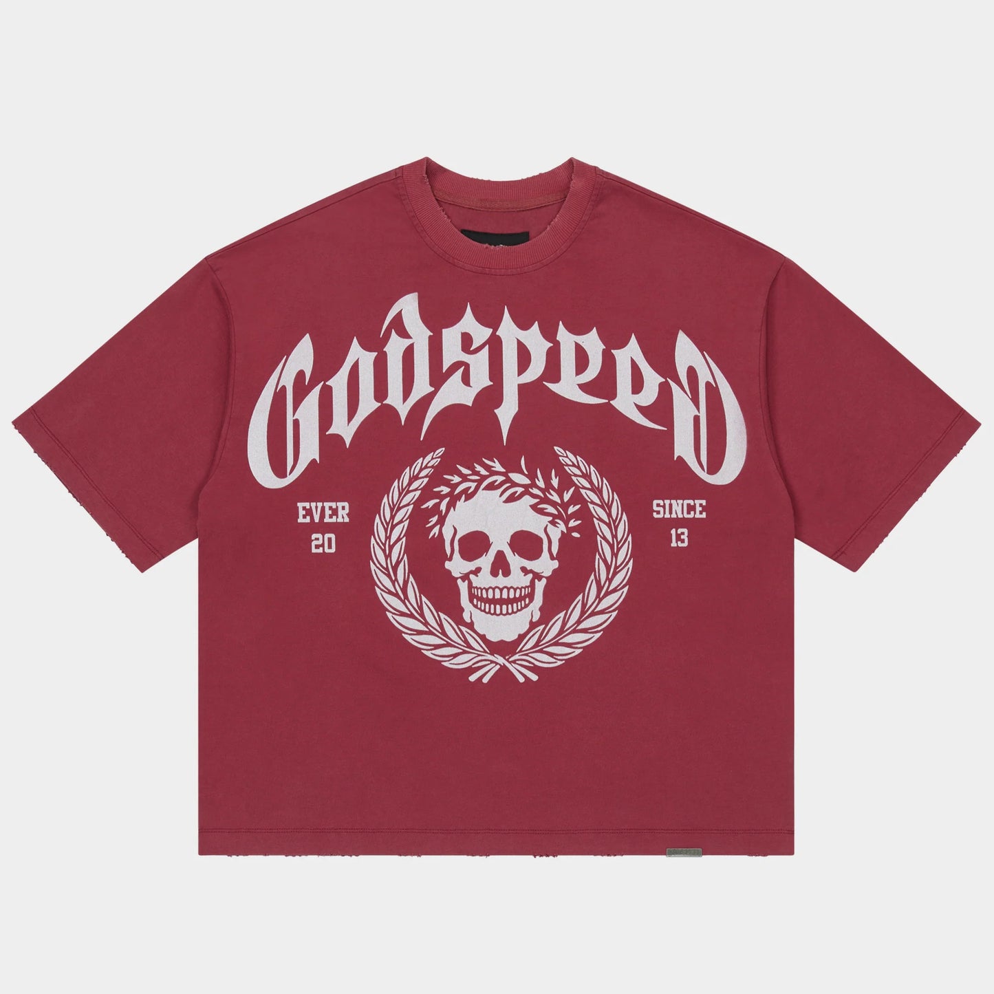 God Speed Tee Victor Crest Red