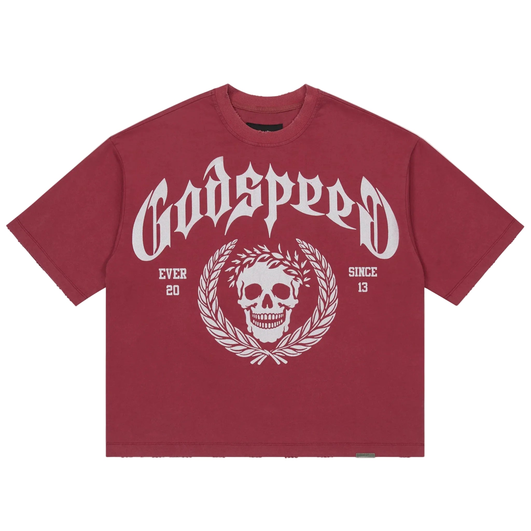 God Speed Tee Victor Crest Red