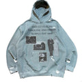 Amis Et Fleurs Hoodie Gasoline & Denim Supply Blue