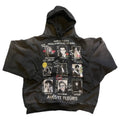 Amis Et Fleurs Hollywood Stars Hoodie Black