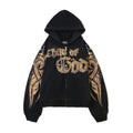 Righteous Child Of God Zip Up Black