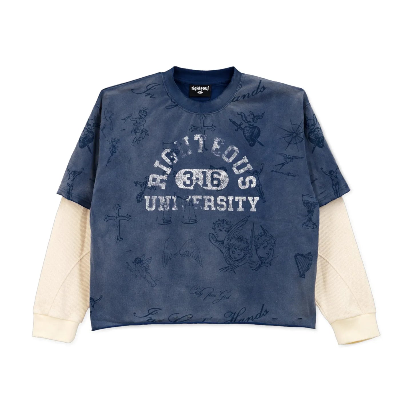 Righteous University Thermal Navy