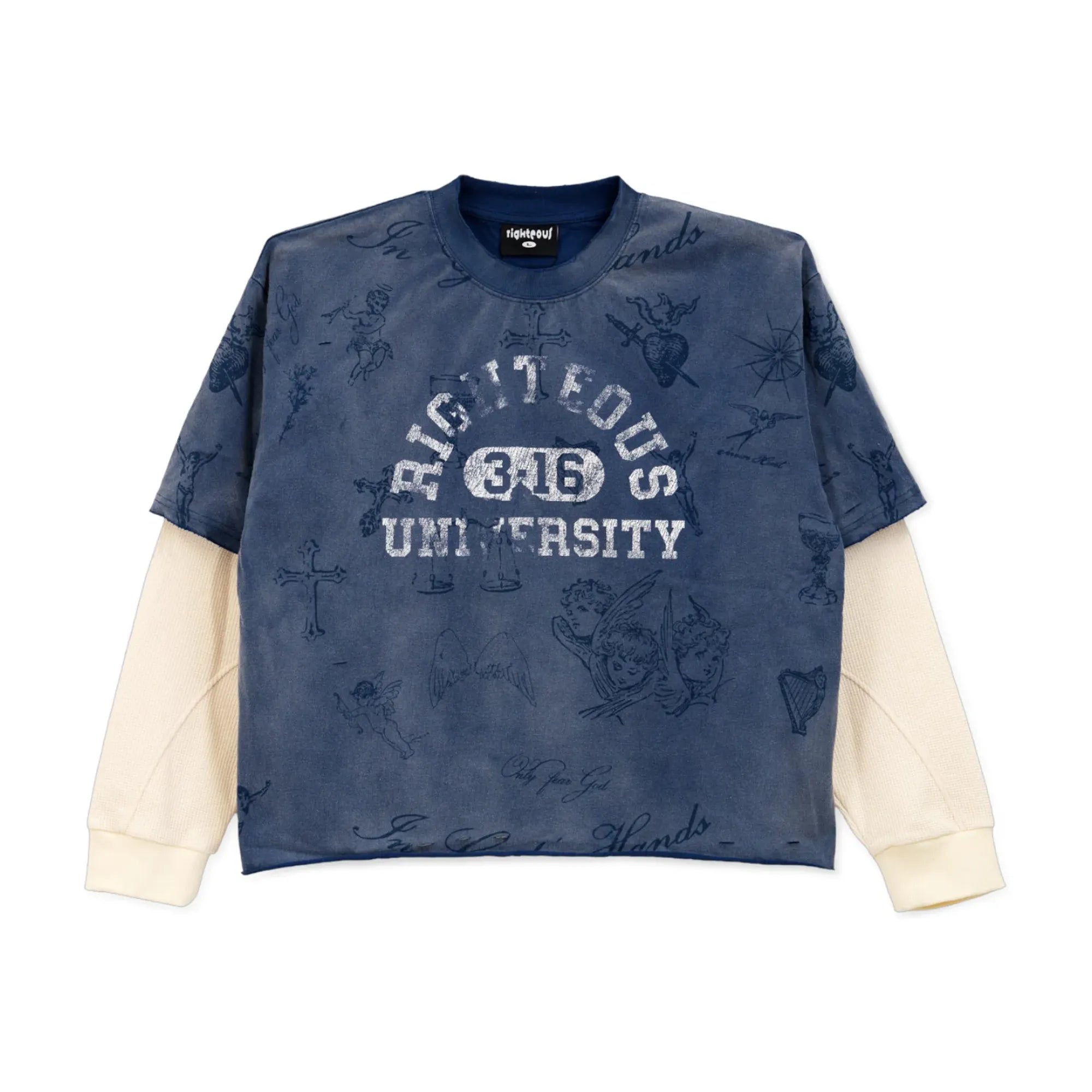 Righteous University Thermal Navy