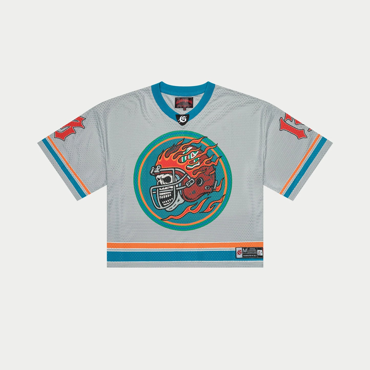 God Speed First Down Jersey Blue/Orange SALE