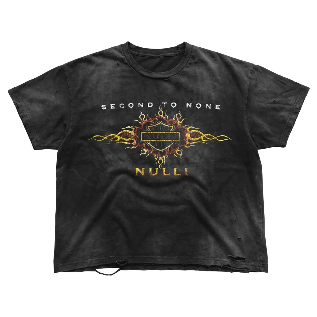 Nulli Lone Rider Tee Black