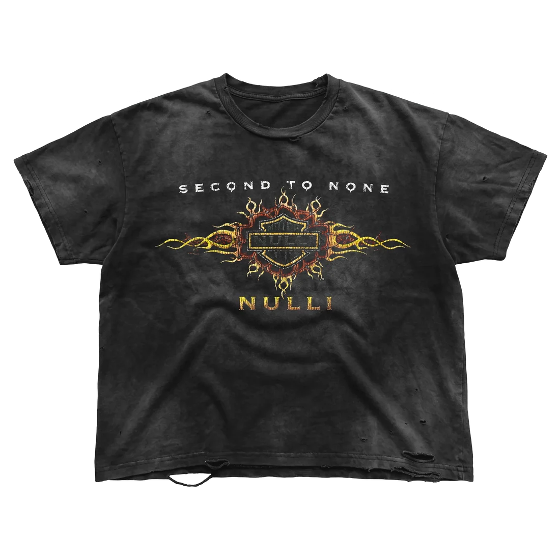 Nulli Lone Rider Tee Black