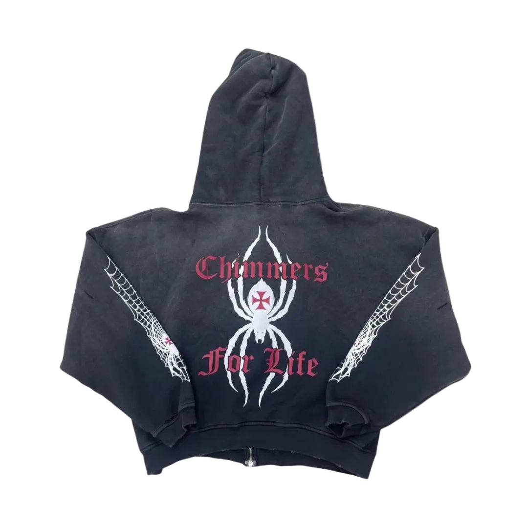HMDD Black Widow Zip Up