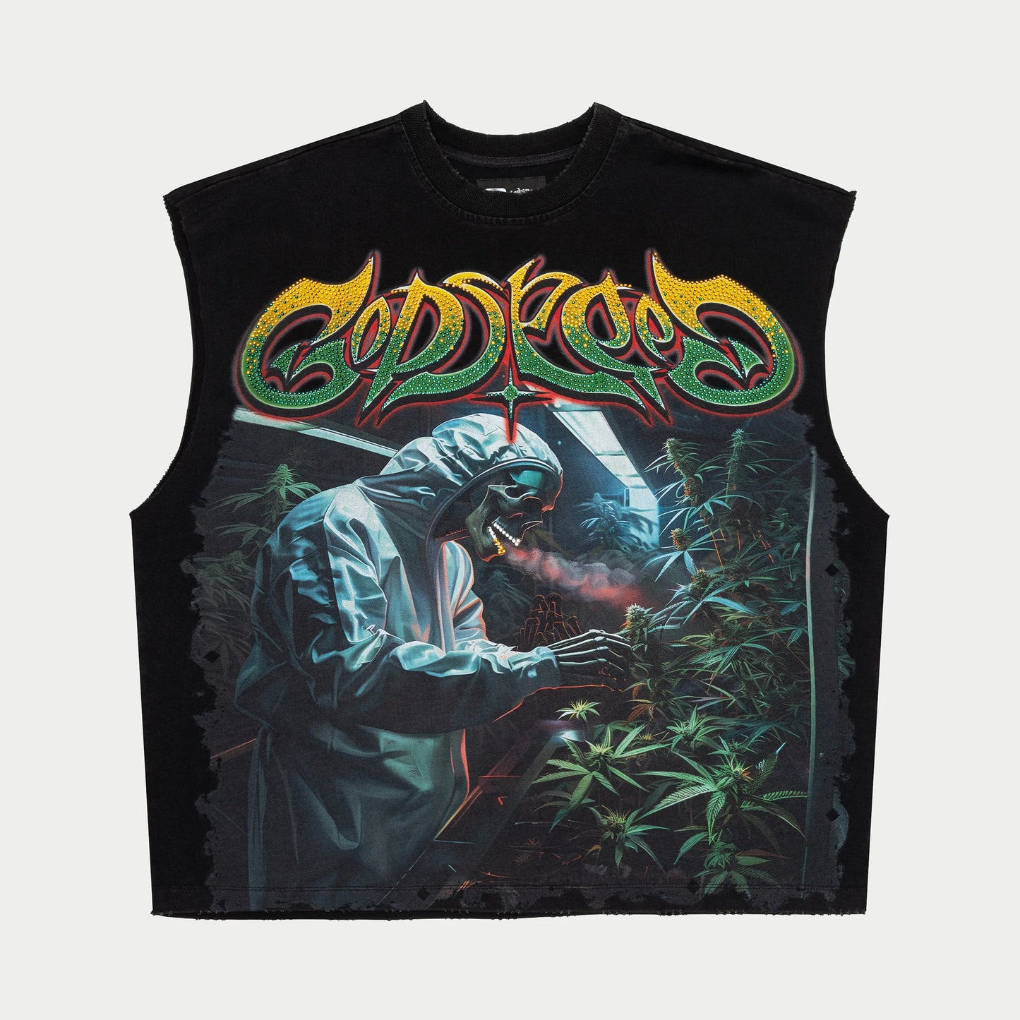 God Speed Cutoff Indoor 4/20 Black