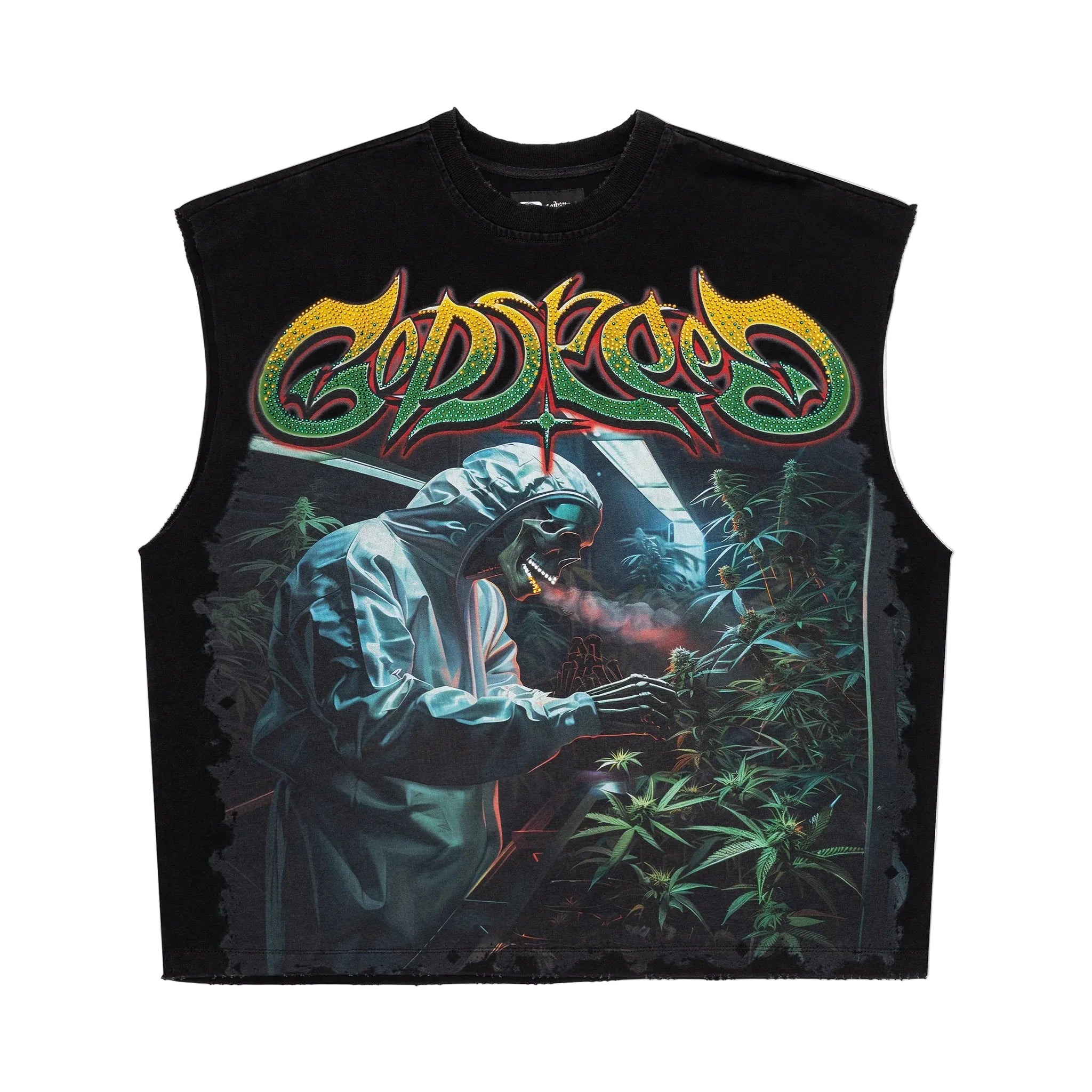 God Speed Cutoff Indoor 4/20 Black