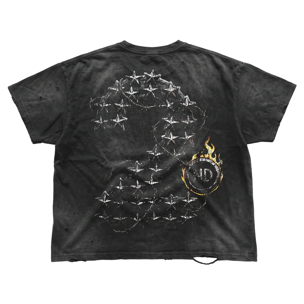 Nulli Lone Rider Tee Black