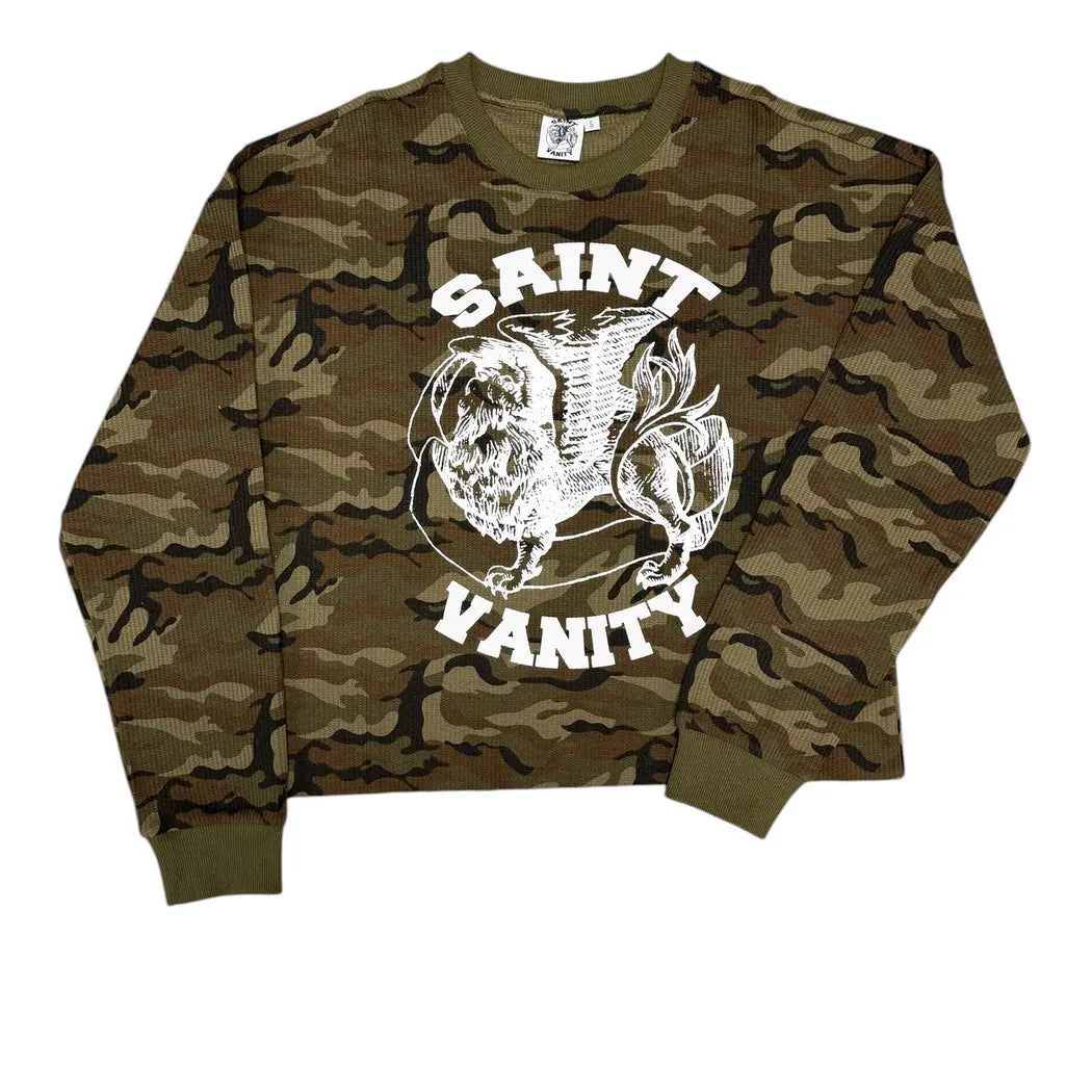 Saint Vanity Thermal Long Sleeve Green Camo