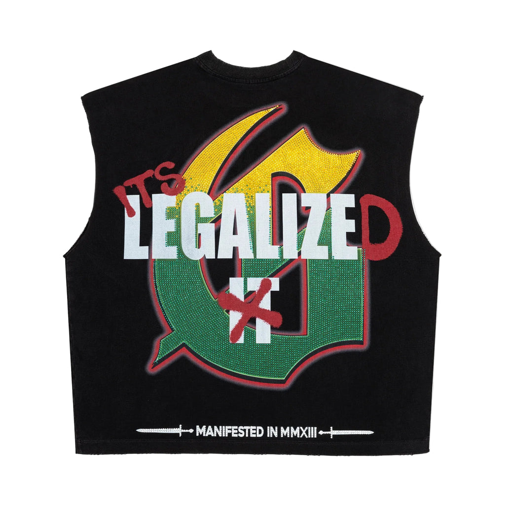 God Speed Cutoff Indoor 4/20 Black