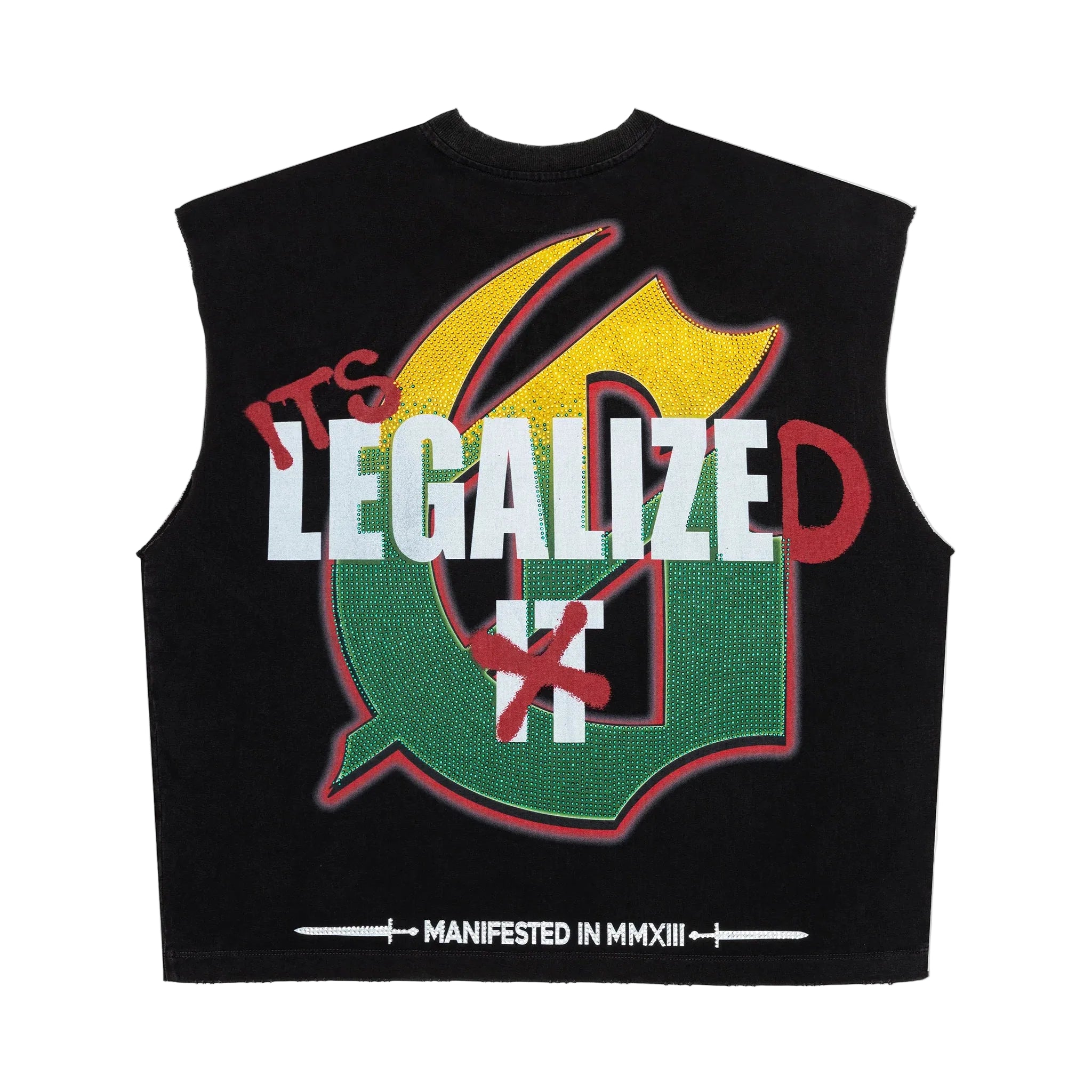 God Speed Cutoff Indoor 4/20 Black