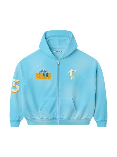 Forest Hills Zip Up Nuggets Cyan