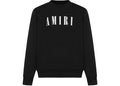 Amiri Crewneck Core Logo Black