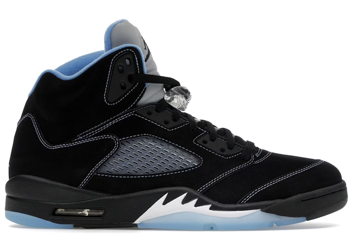 Jordan 5 Black University Blue