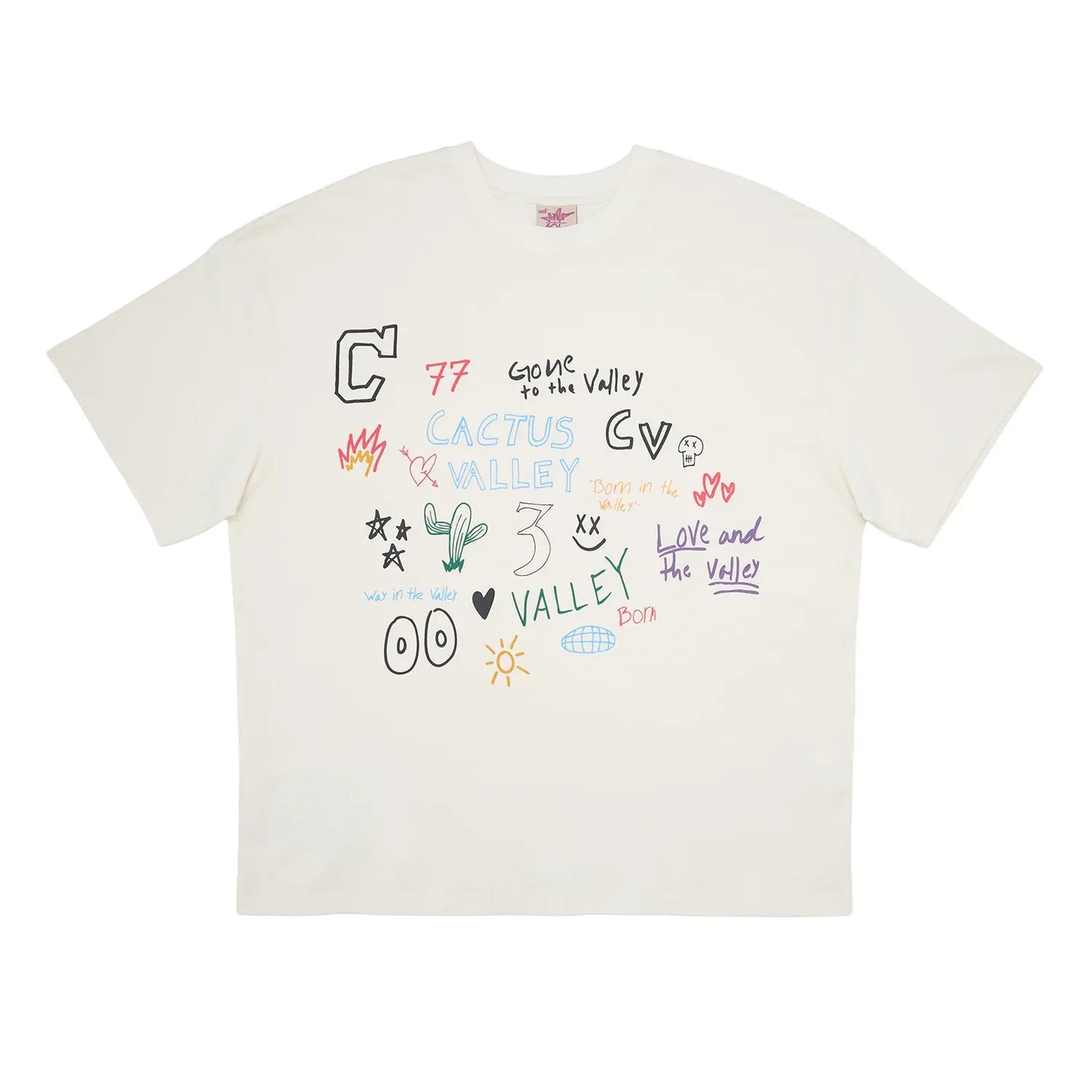 Azva Studios Tee Sketch Book White