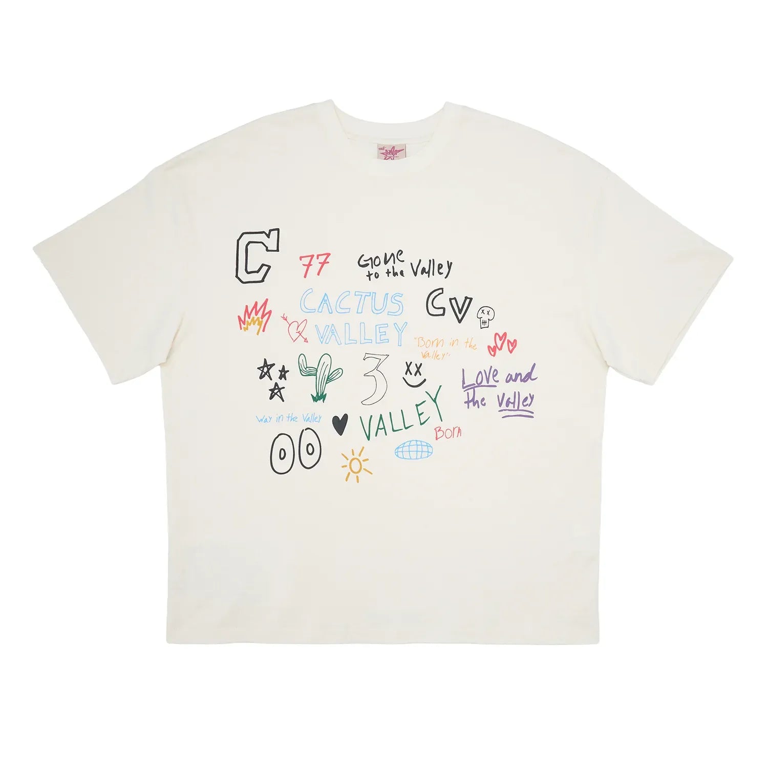 Azva Studios Tee Sketch Book White