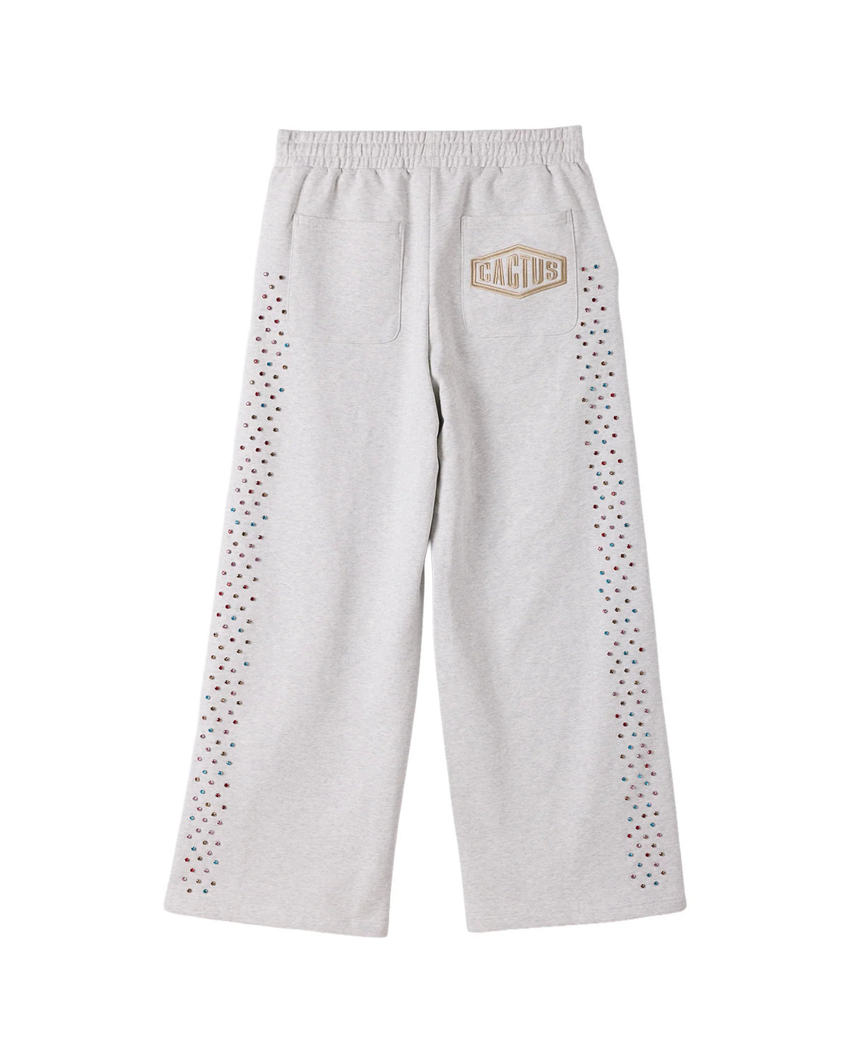 AZVA Crystal Cactus Sweats Grey